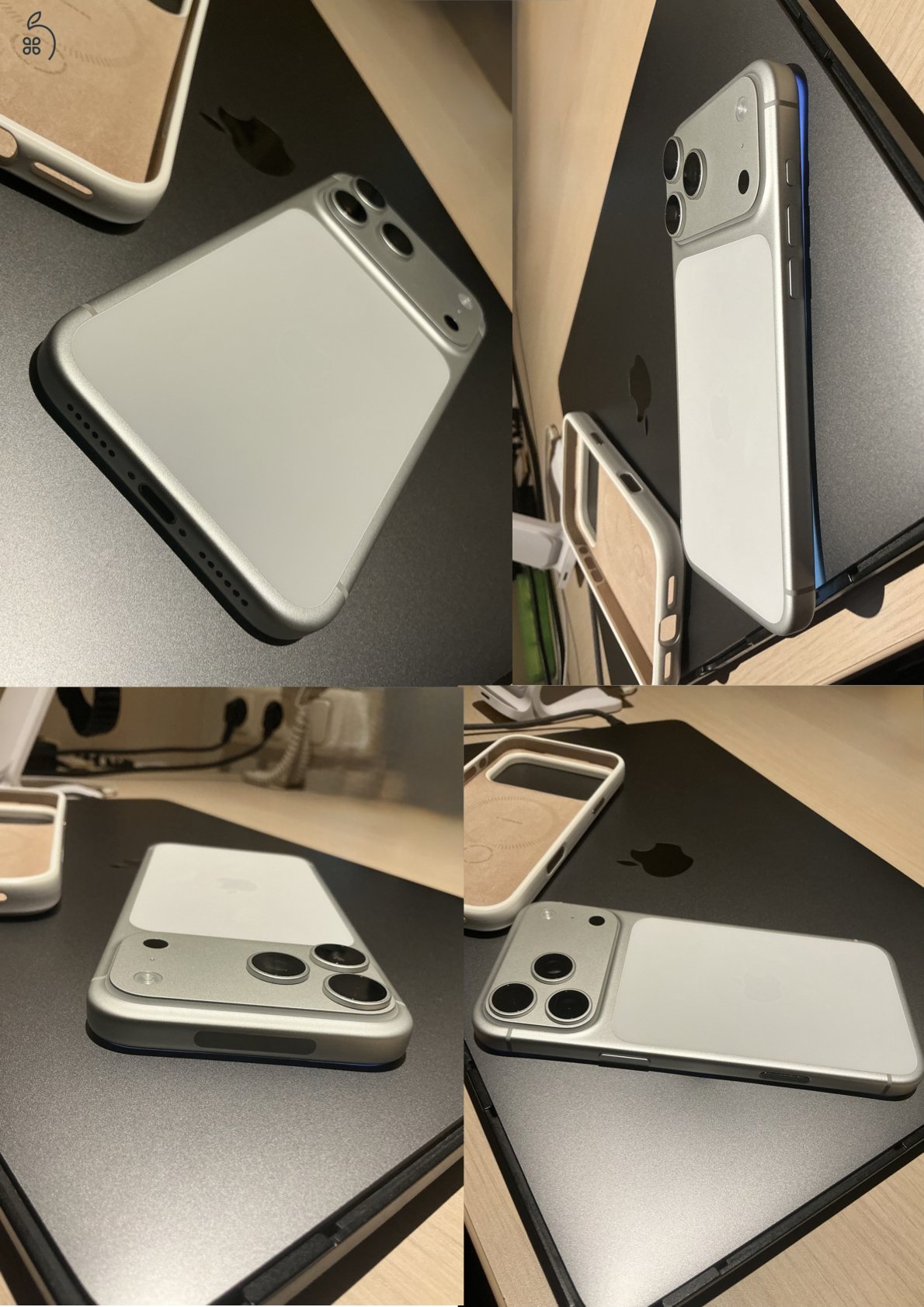 iPhone 17 Pro Max 1TB Silver (, Dobozában, Garanciális) – AZONNAL ÁTVEHETŐ!