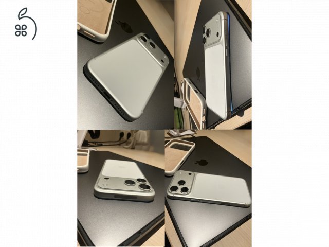 iPhone 17 Pro Max 1TB Silver (, Dobozában, Garanciális) – AZONNAL ÁTVEHETŐ!