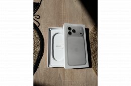 iPhone 17 Pro Max 1TB Silver (, Dobozában, Garanciális) – AZONNAL ÁTVEHETŐ!