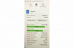 Eladó iPad Air 5. generációs, 2022., 64GB, Starlight (Ezüst)