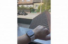 Apple Watch Ultra 1 (49mm Titanium, 85% Akku) + 5 db szíj, Amazon számlával