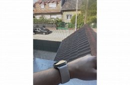 Apple Watch Ultra 1 (49mm Titanium, 85% Akku) + 5 db szíj, Amazon számlával