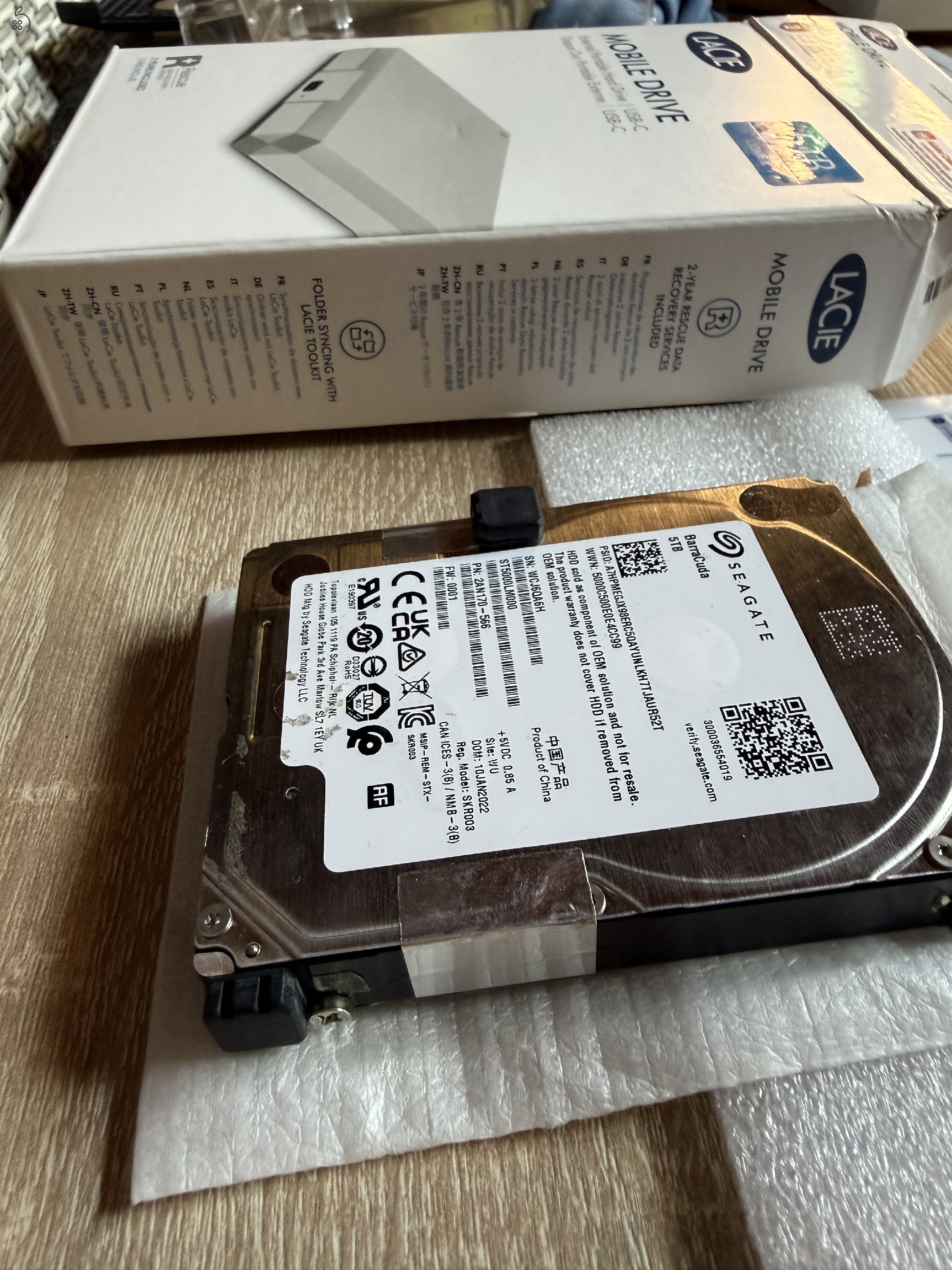 5TB Lacie Mobile Drive (Seagate 2.5
