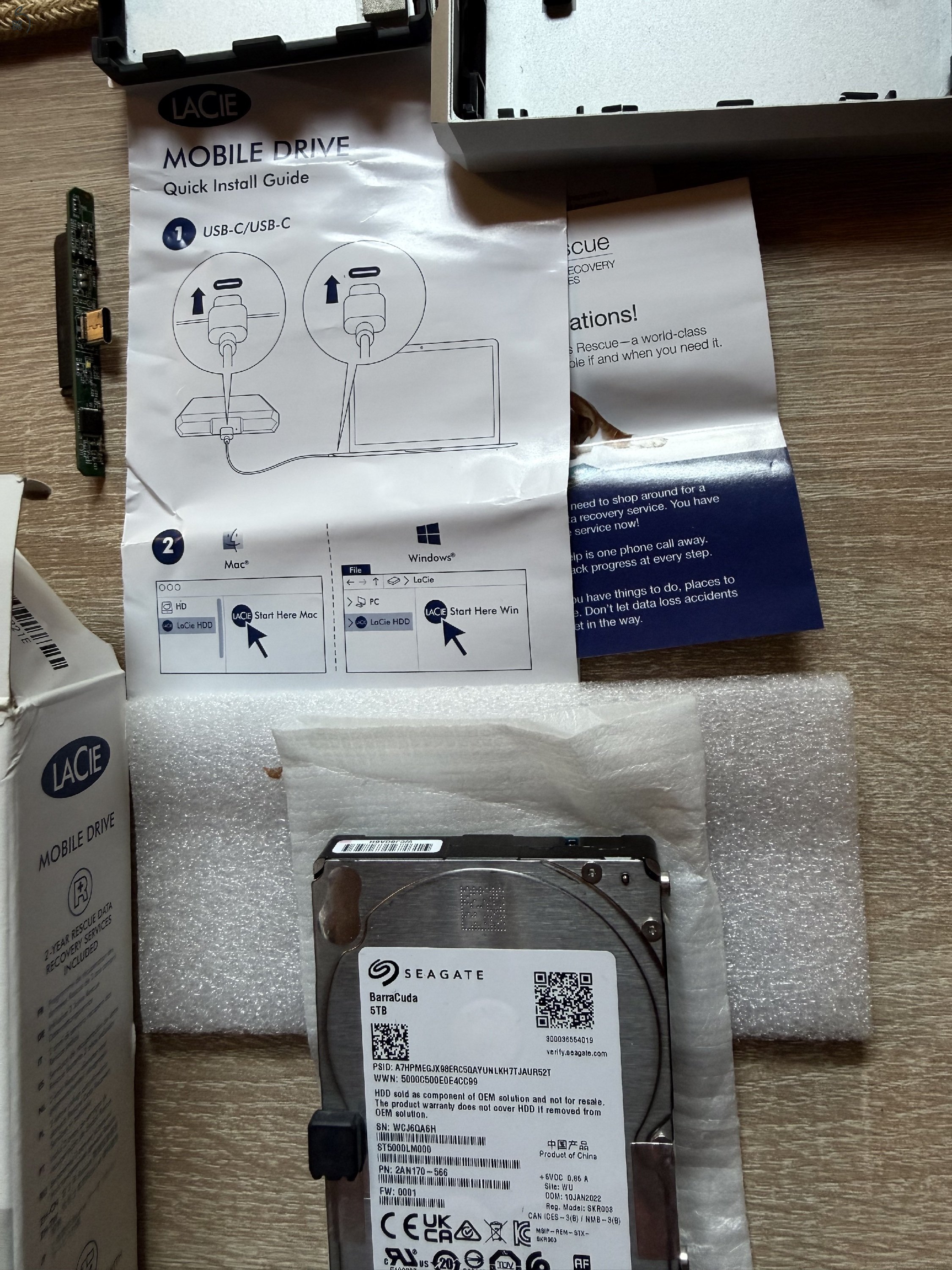 5TB Lacie Mobile Drive (Seagate 2.5