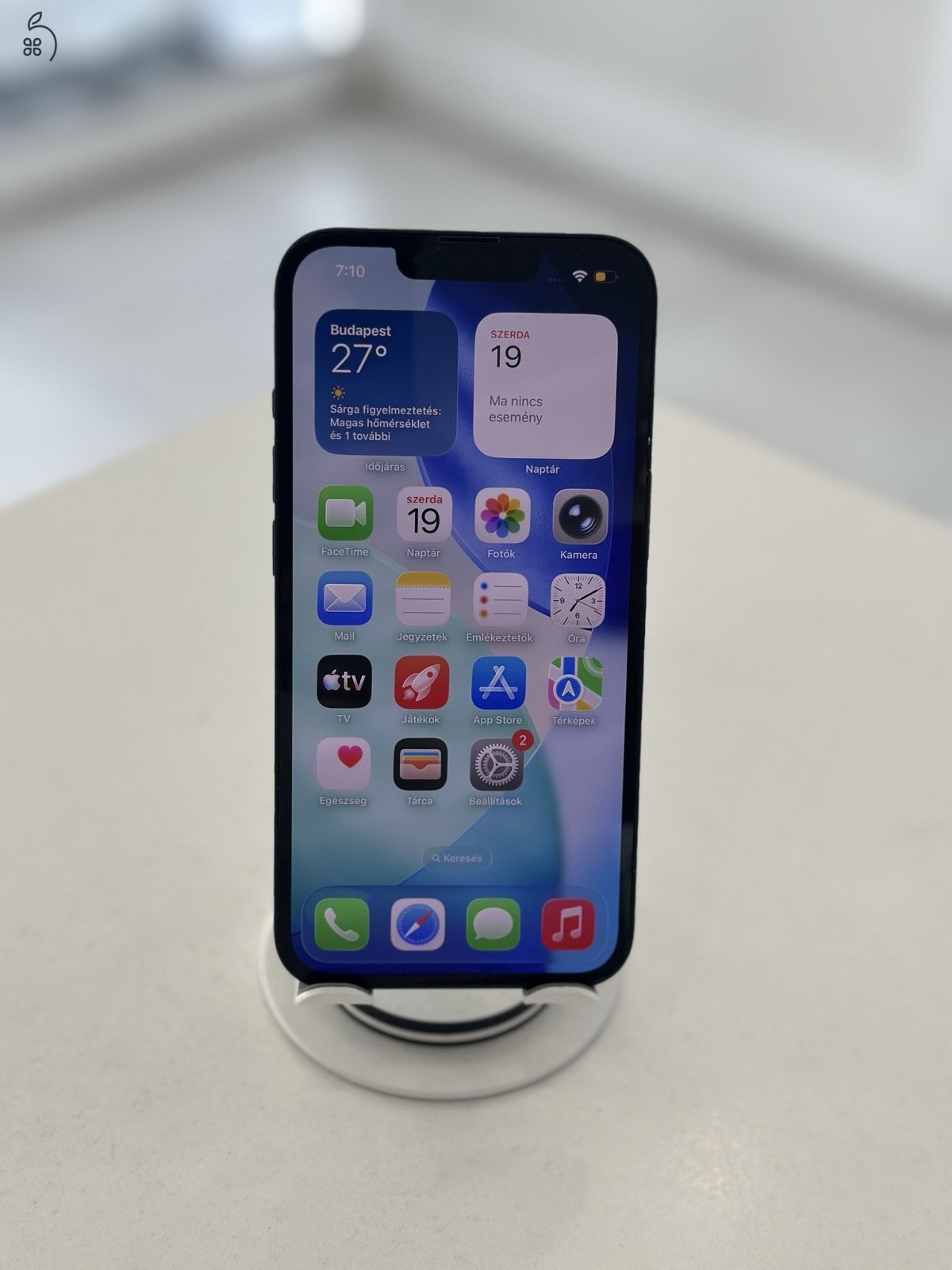 iPhone 13 128GB Független/1 hónap gar/Akku 100%/p4996