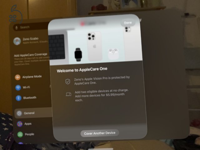 Apple Vision Pro – M2 / 512 GB – kiváló állapot USA modell