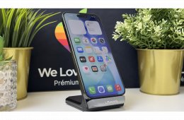 iPhone 15 Pro Max 256GB, Fekete Titán, Független, Számla, 2 Év Garancia, 100%
