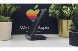 iPhone 15 Pro 256GB, Fekete Titán, Független, Számla, 2 Év Garancia, 100%
