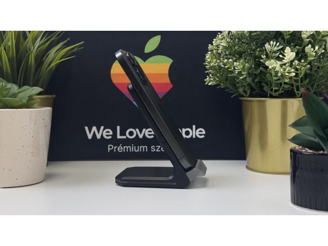 iPhone 15 Pro 256GB, Fekete Titán, Független, Számla, 2 Év Garancia, 100%