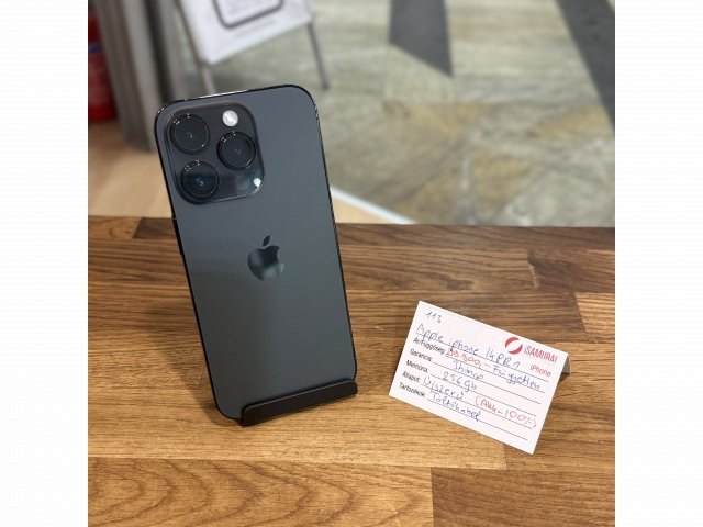Apple iPhone 14 Pro - 256GB - Újszerű - fekete - Akku 100%  (113.)