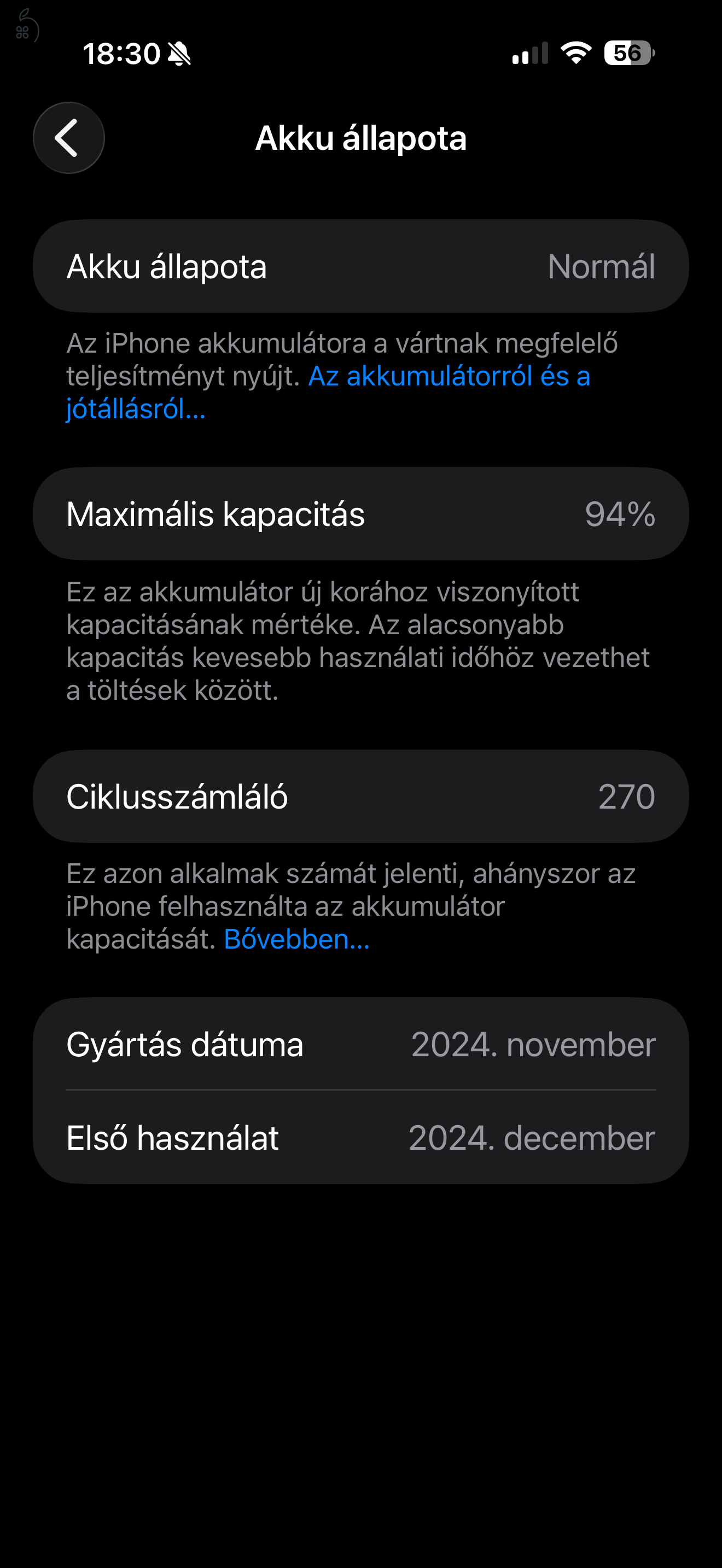 iPhone 16 pro max magánszemélytől Istyle Számla független első tulaj 256GB