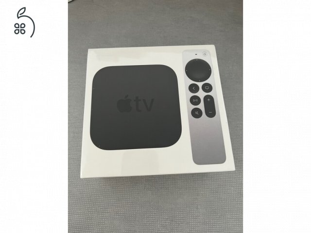 Bontatlan Új Apple TV 4K Wi-Fi + Ethernet 128GB Bontatlan garanciával Deák térnél AZONNAL ÁTVEHETŐ!