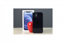 Használt Apple iPhone 12 64GB midnight A US-8403