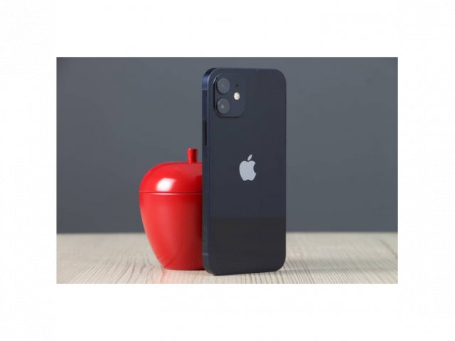Használt Apple iPhone 12 64GB midnight A US-8403