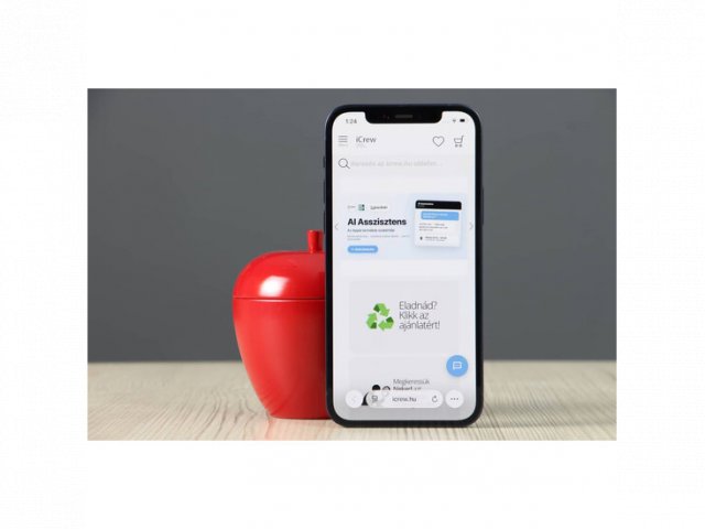 Használt Apple iPhone 12 64GB midnight A US-8403