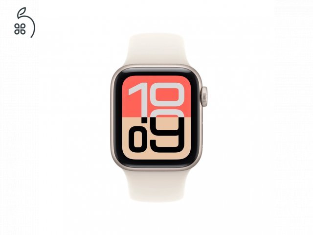 Apple Watch SE 3 (2025) - GPS Starlight 44mm - 2 év Garancia, 30 nap elállás - Részletfizetéssel akár