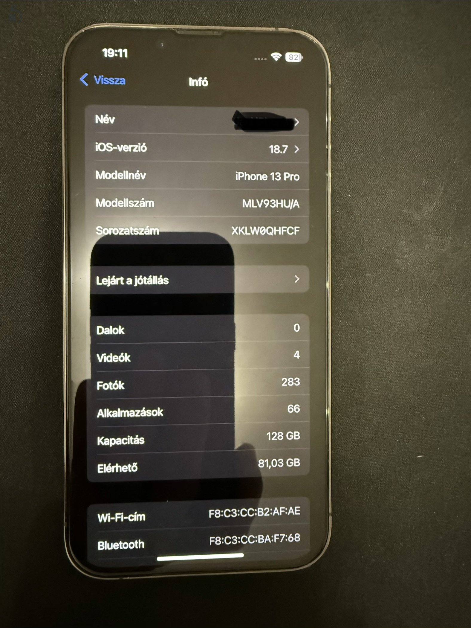 iPhone 13 Pro Graphite 128GB