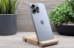 Hibátlan iPhone 16 Pro Max Natural Titanium 256GB 2 ÉV Garanciával 90%