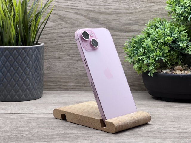 iPhone 15 Pink 256GB 2 ÉV Garanciával 90%
