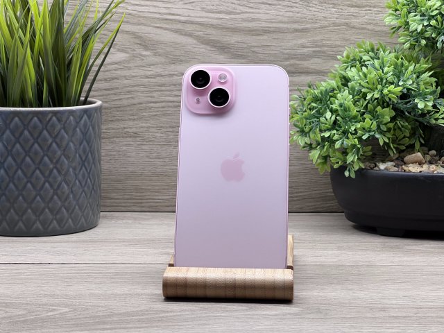 iPhone 15 Pink 256GB 2 ÉV Garanciával 90%
