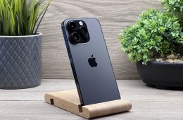 iPhone 14 Pro Space Black 128GB E-sim2 ÉV Garanciával 100%