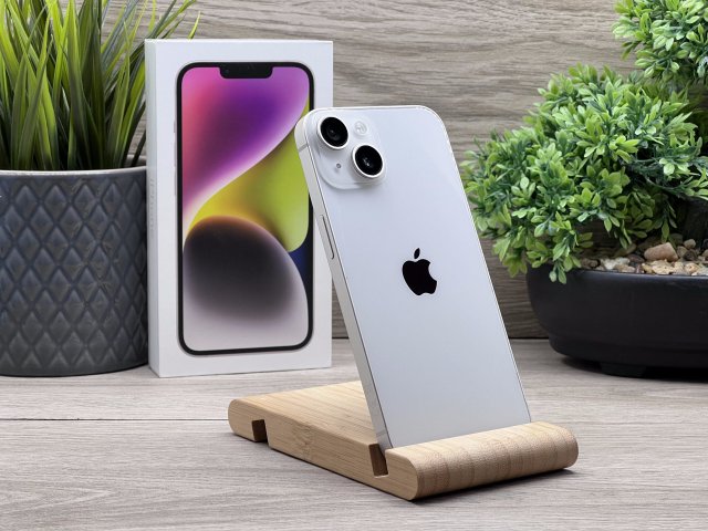 Hibátlan iPhone 14 Starlight 128GB 2 ÉV Garanciával 100%
