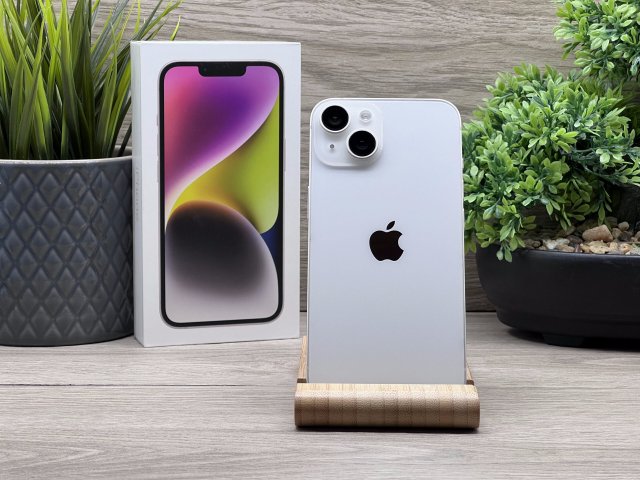 Hibátlan iPhone 14 Starlight 128GB 2 ÉV Garanciával 100%