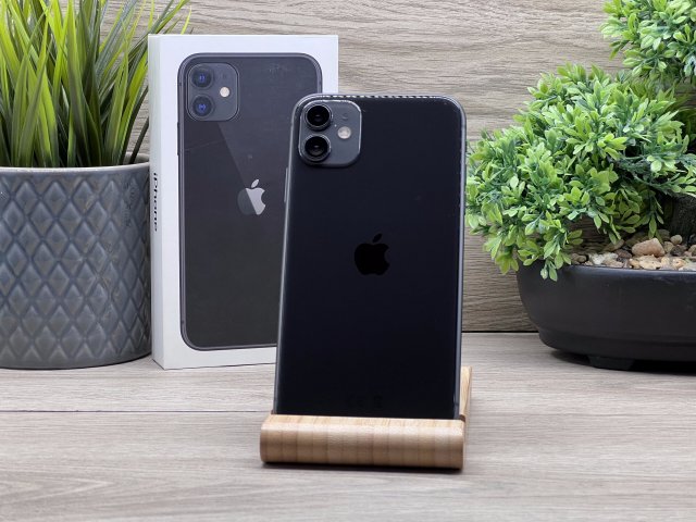 iPhone 11 Black 128GB 2 ÉV Garanciával 100%