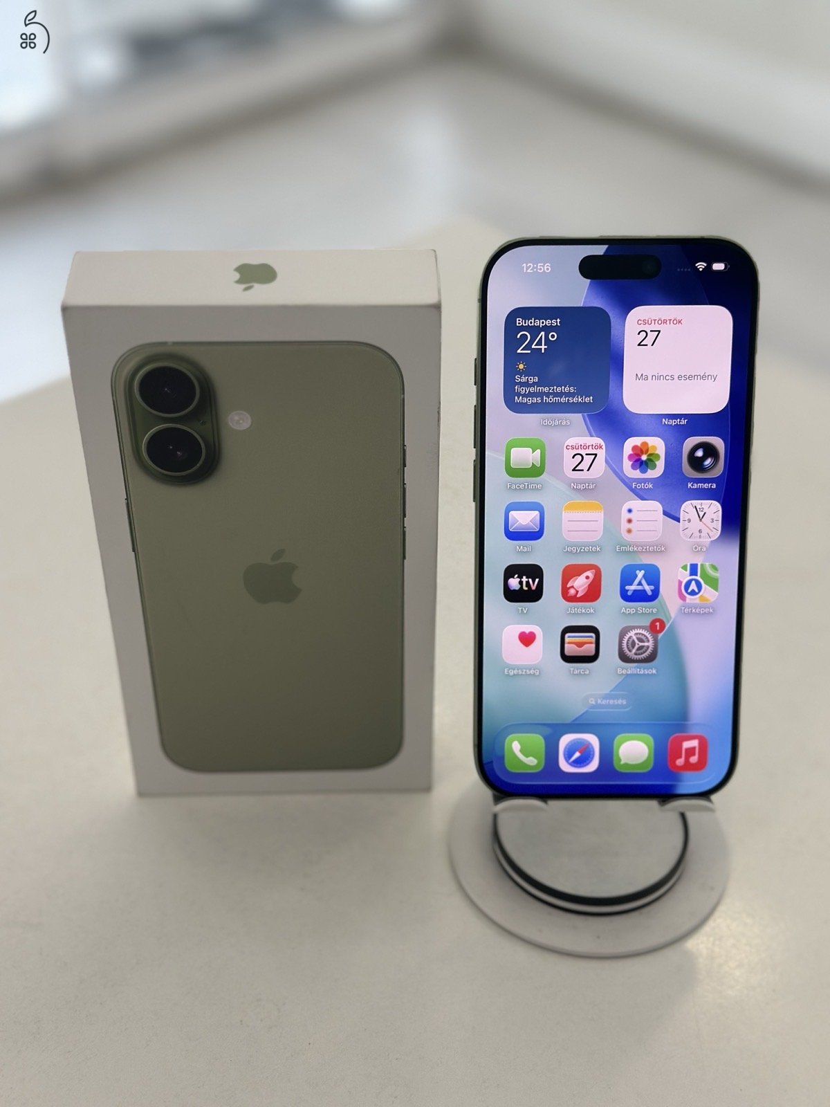 iPhone 17 256GB Független Hibátlan/2029.06.18.Gar./p5000