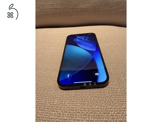 iPhone 14 Pro - Asztrofekete - 128 GB - megkímélt, hibátlan állapot – dobozzal, töltővel