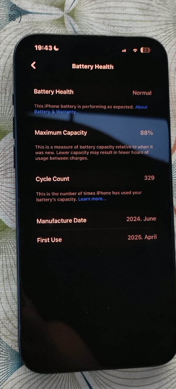 Apple iPhone 15 Pro Max Blue Titanium, 256 GB