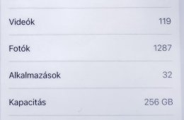 iPhone 12 pro 256gb 2027.01.09-ig teljes körű garanciával 