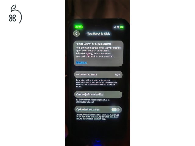 iPhone 12 pro 256gb 2027.01.09-ig teljes körű garanciával 