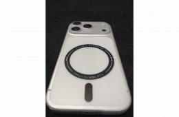 Iphone 17 pro 256gb ezüst Media mark 3 év gari,karcmentes
