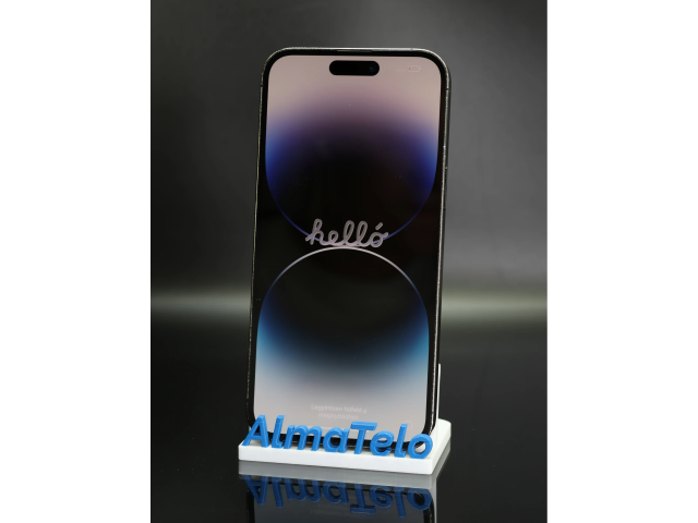 Apple iPhone 14 Pro Max 128 GB Space Black 100% akku - 12 HÓ GARANCIA