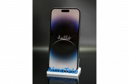 Apple iPhone 14 Pro Max 128 GB Space Black 100% akku - 12 HÓ GARANCIA