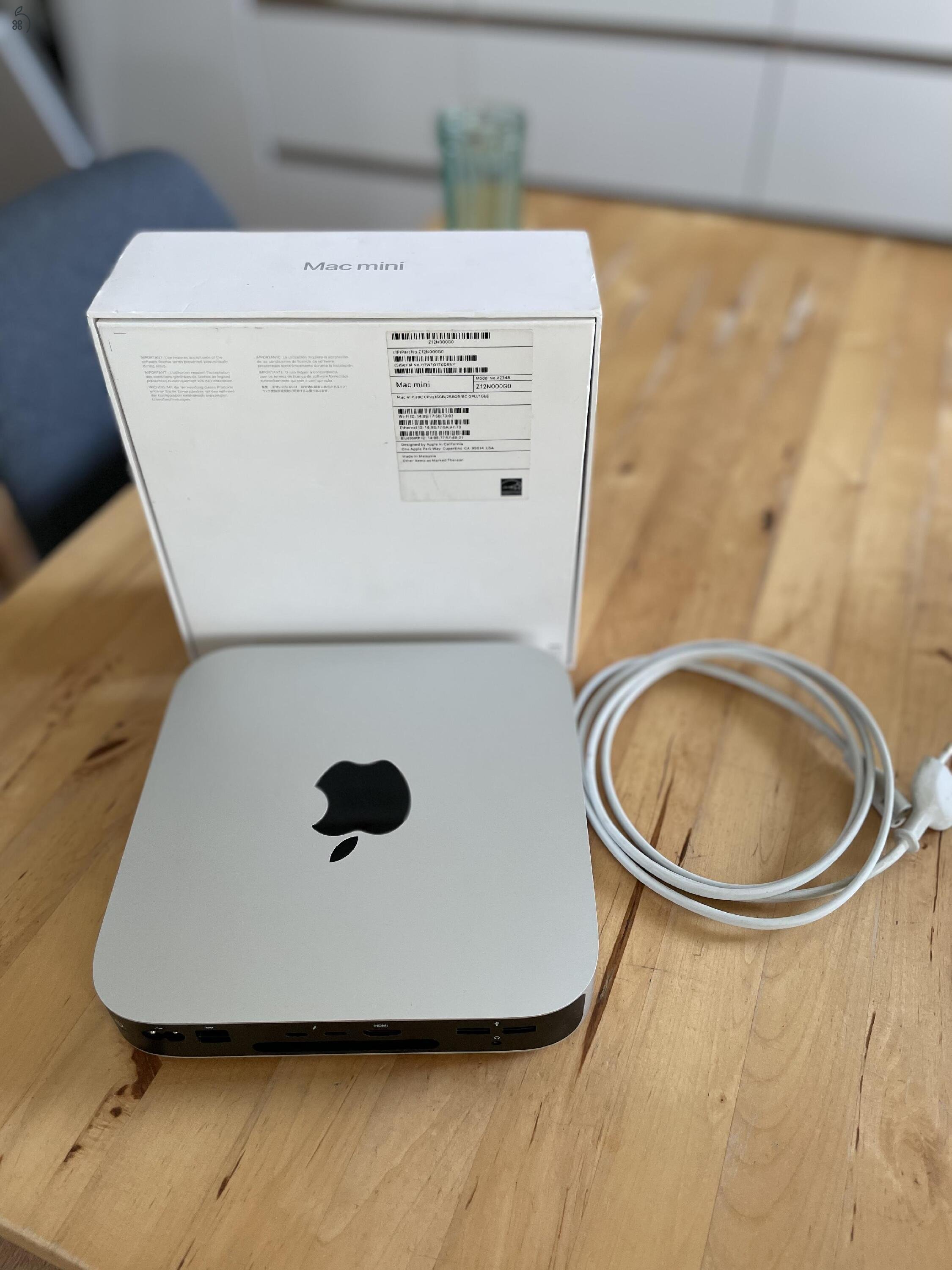 Eladó Mac Mini M1 16 GB/256GB