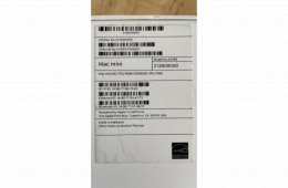 Eladó Mac Mini M1 16 GB/256GB