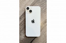 Eladó iPhone 14 Starlight 128GB // GARANCIA 2027 OKTÓBER // gyárilag FÜGGETLEN //