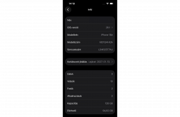 garanciális Apple iPhone 16e 128 GB újszerű