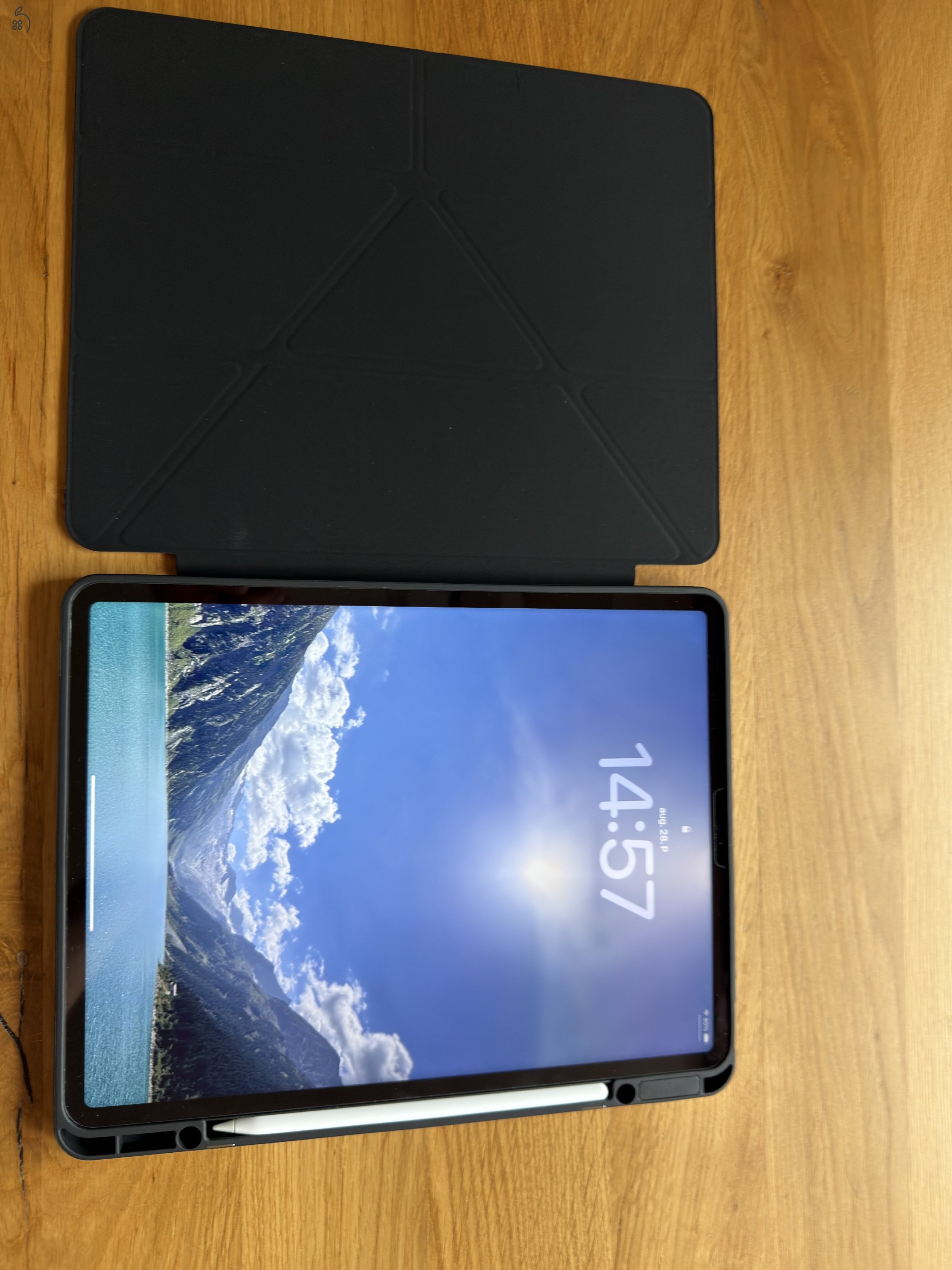 iPad Pro 12,9” 5. gen 512 GB + Apple Pencil 2 + 20W töltő – komplett csomag