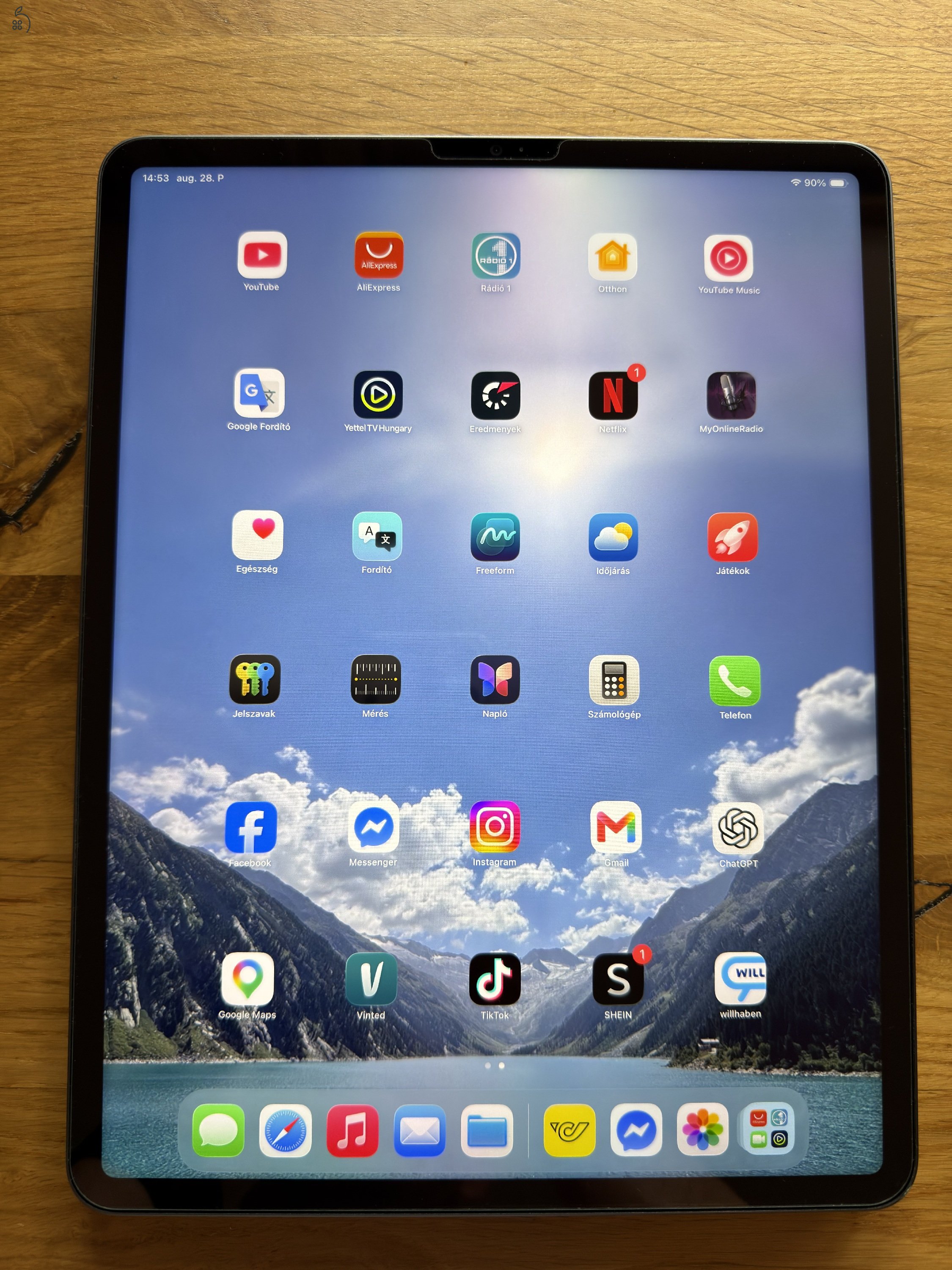 iPad Pro 12,9” 5. gen 512 GB + Apple Pencil 2 + 20W töltő – komplett csomag