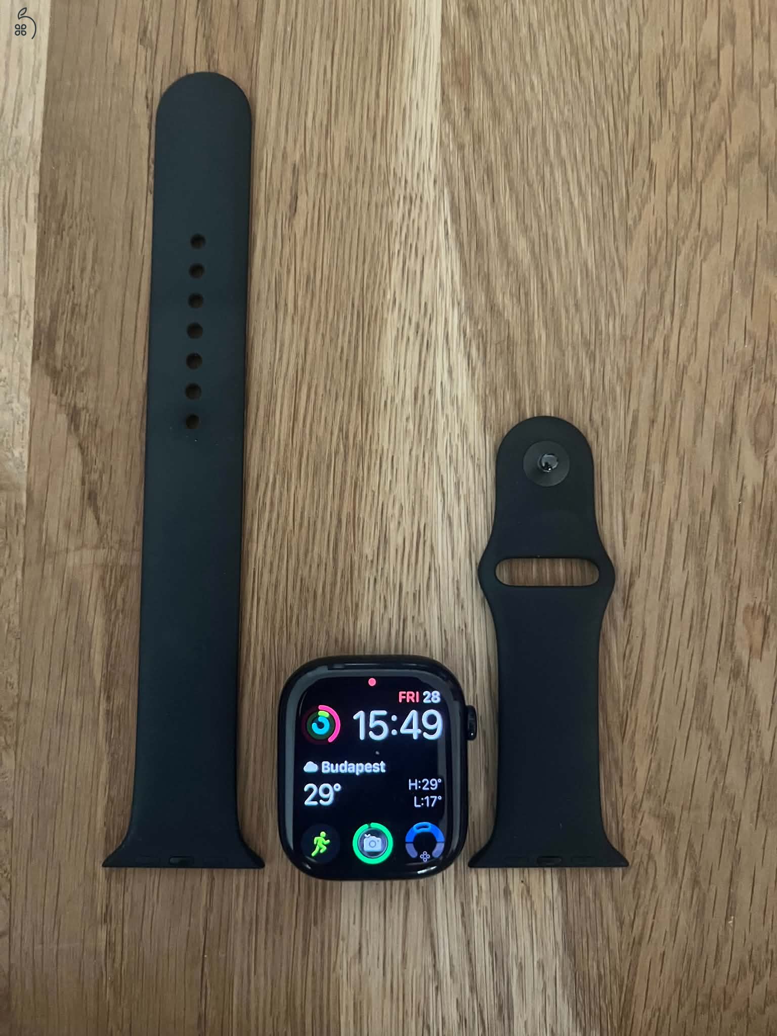 Apple Watch Series 11 GPS, 46mm - Hibátlan állapotban, karcmentesen