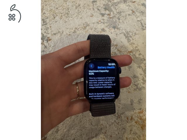 Apple Watch Series 9 45 mm Aluminium – Midnight | 92% akku | GPS