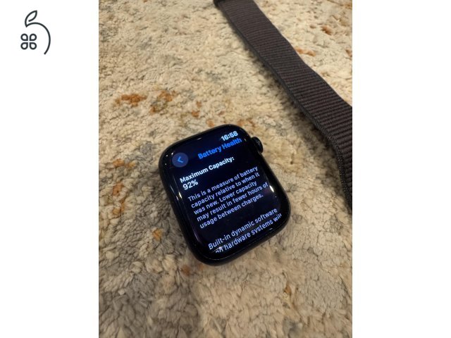 Apple Watch Series 9 45 mm Aluminium – Midnight | 92% akku | GPS