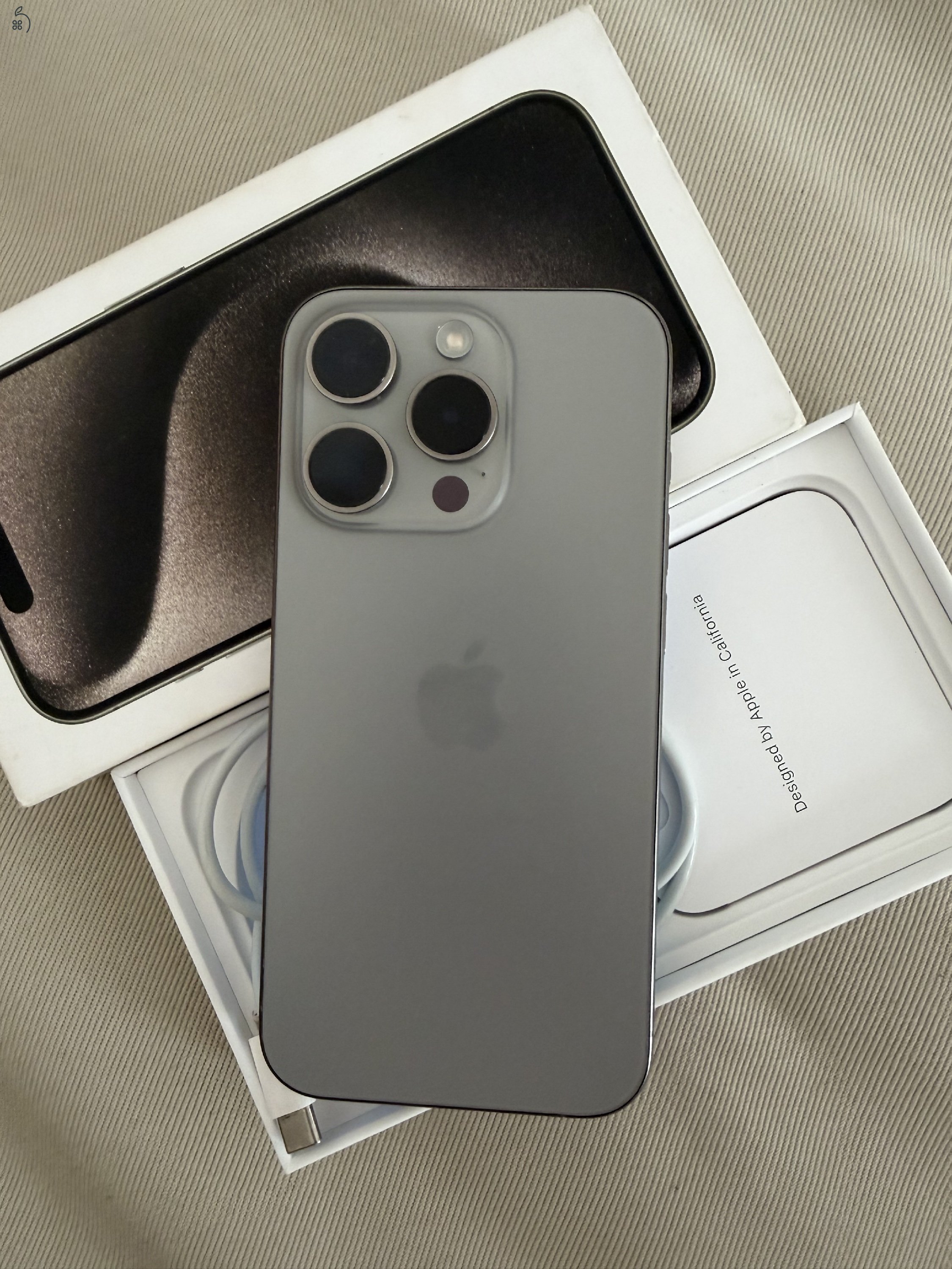 Iphone 15 PRO titán 128GB