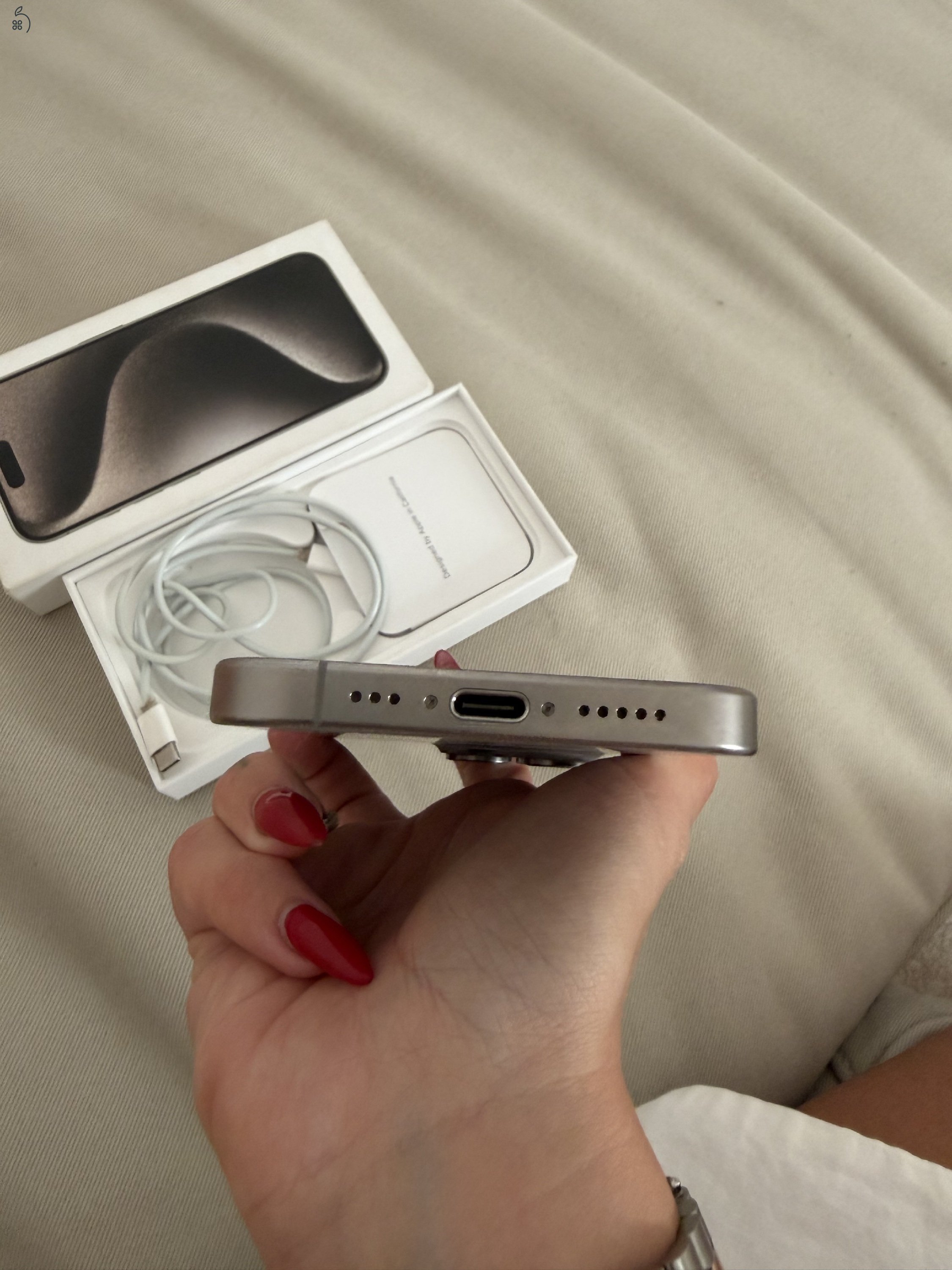 Iphone 15 PRO titán 128GB