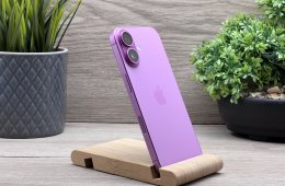 Hibátlan iPhone 16 Pink 128GB 2 ÉV Garanciával Számlával Aksi 100%
