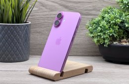 Hibátlan iPhone 16 Pink 128GB 2 ÉV Garanciával Számlával Aksi 100%