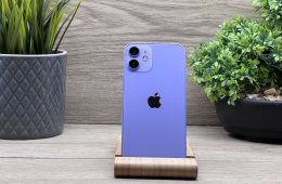 iPhone 12 Mini Purple 128GB 2 ÉV Garanciával Számlával Aksi 100%